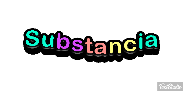 Substância Tekst effect