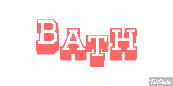 Bath テキスト効果