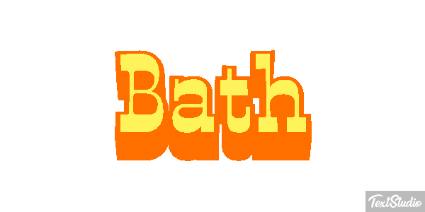 Bath テキスト効果