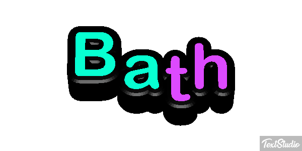 Bath テキスト効果