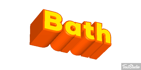 Bath テキスト効果