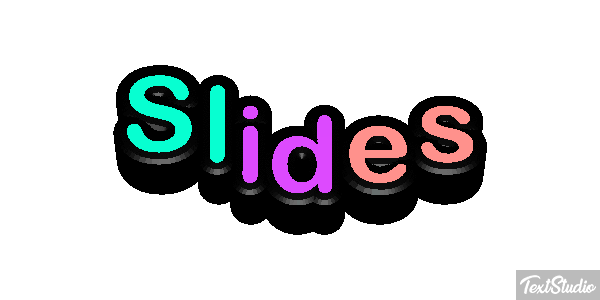 Slides Tekst effect