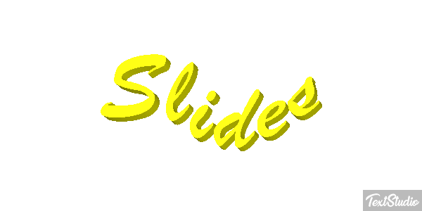Slides Tekst effect