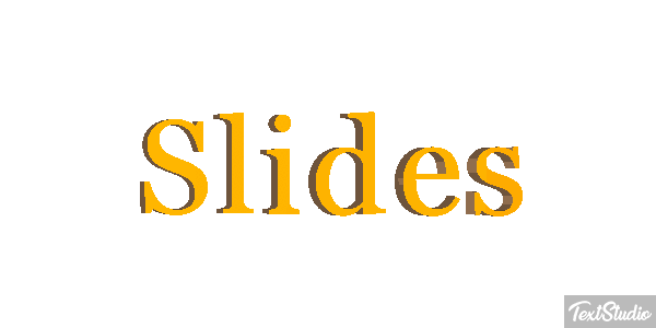 Slides Tekst effect