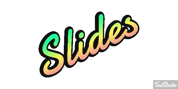 Slides Tekst effect