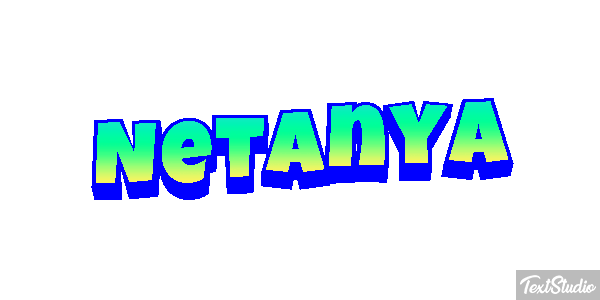 Netanya Efekt tekstowy