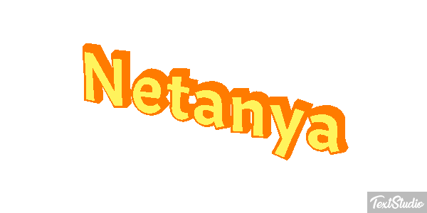 Netanya Efekt tekstowy