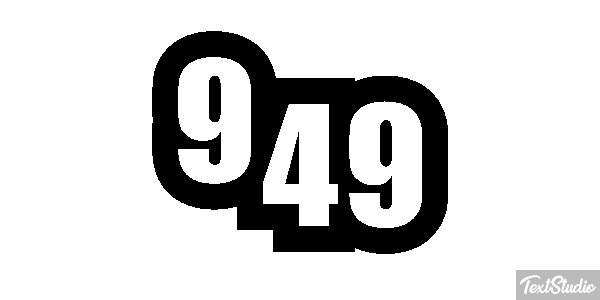 949 Text effect