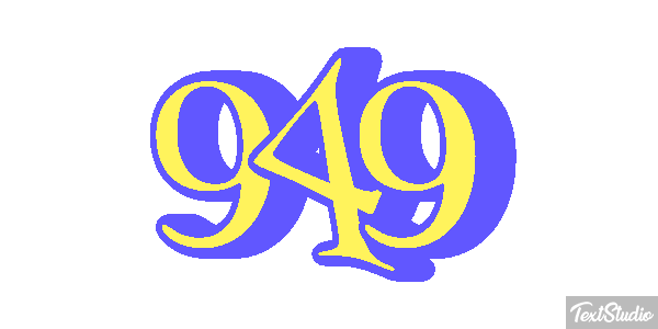 949 Text effect