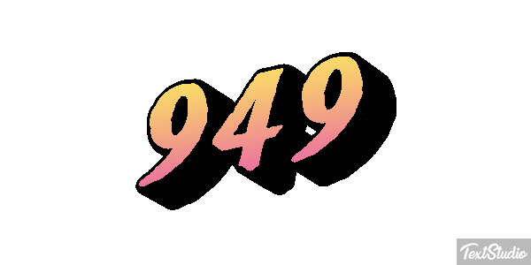 949 Text effect