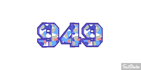 949 Text effect