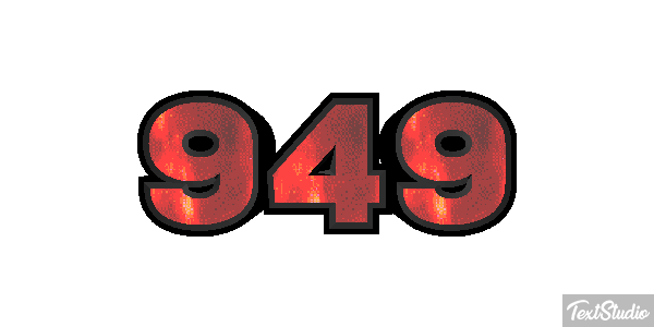 949 Text effect