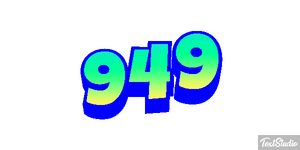 949 Text effect