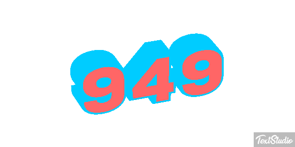 949 Text effect
