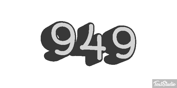 949 Text effect
