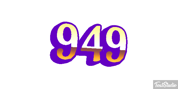 949 Text effect