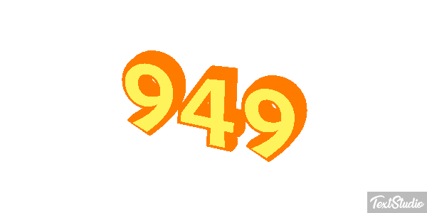 949 Text effect
