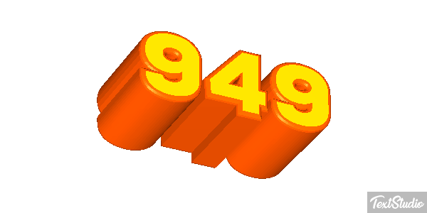949 Text effect
