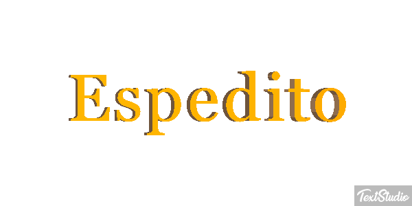 Espedito Effetto testo