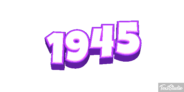 1945 Texteffekt