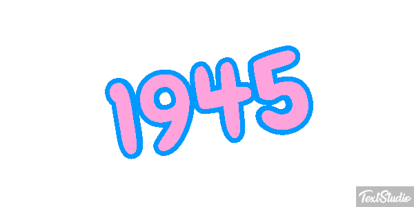 1945 Texteffekt