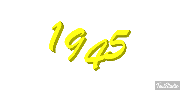 1945 Texteffekt