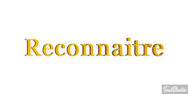 Reconnaître Effet de texte