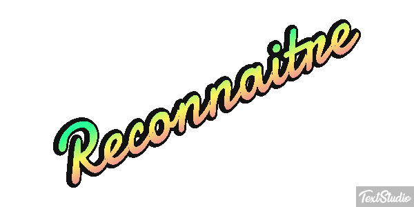 Reconnaître Effet de texte
