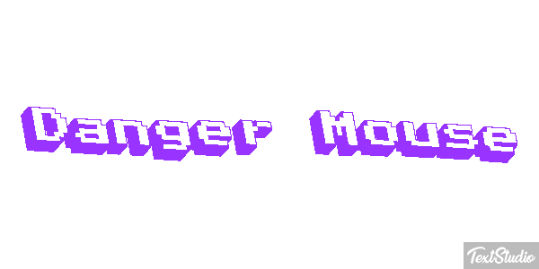Danger Mouse Effetto testo