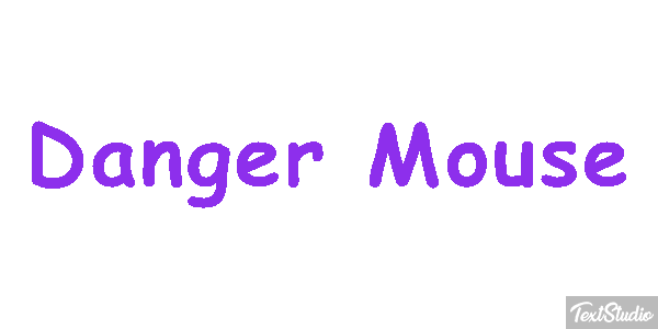 Danger Mouse Effetto testo