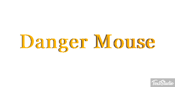 Danger Mouse Effetto testo