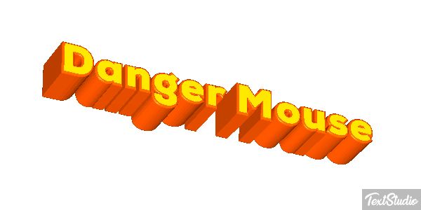 Danger Mouse Effetto testo