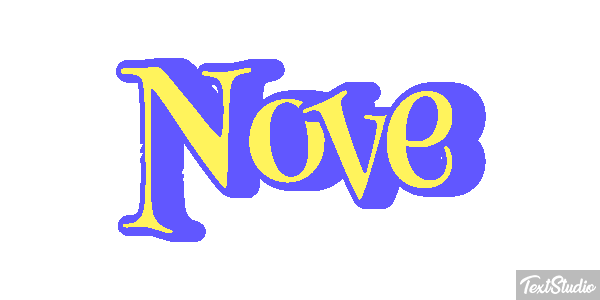 Nove Efeito do texto