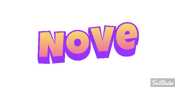 Nove Efeito do texto