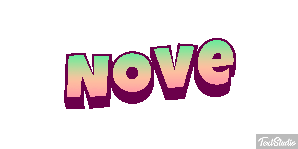 Nove Efeito do texto
