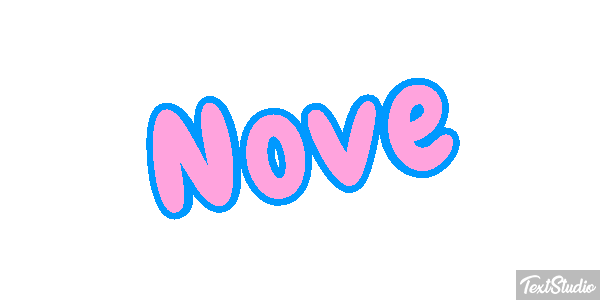 Nove Efeito do texto