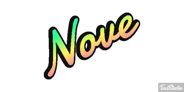 Nove Efeito do texto
