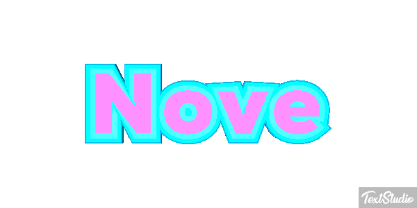 Nove Efeito do texto