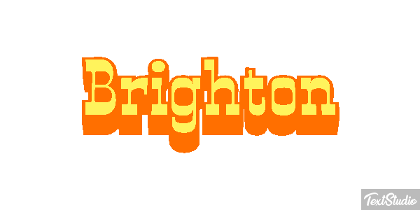 Brighton Efekt tekstowy