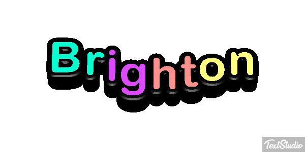 Brighton Efekt tekstowy