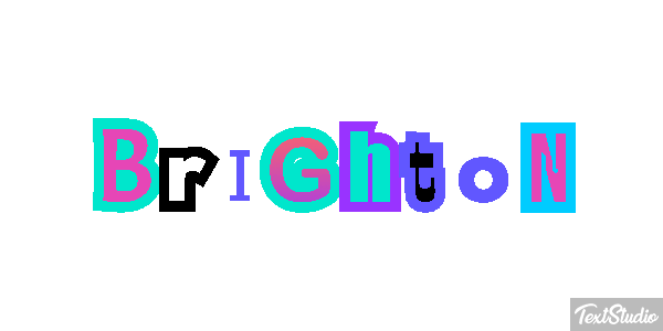 Brighton Efekt tekstowy