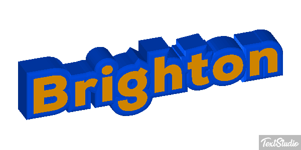 Brighton Efekt tekstowy