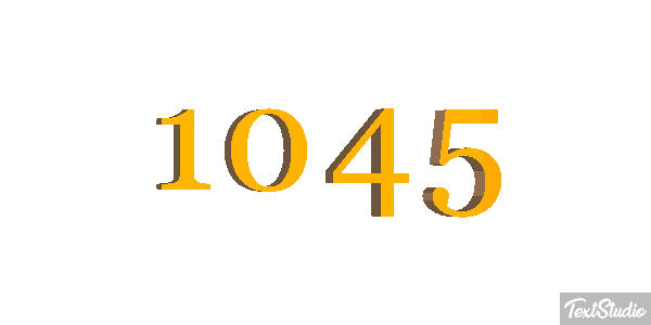 1045 Текстовый эффект