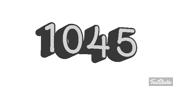 1045 Текстовый эффект