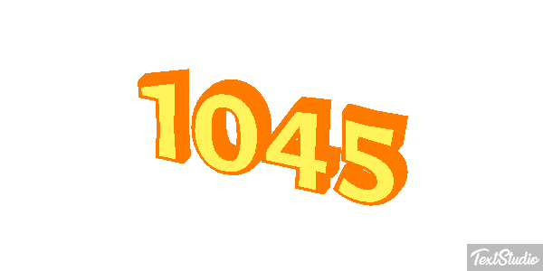 1045 Текстовый эффект