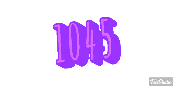 1045 Текстовый эффект