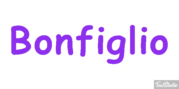 Bonfiglio Effetto testo