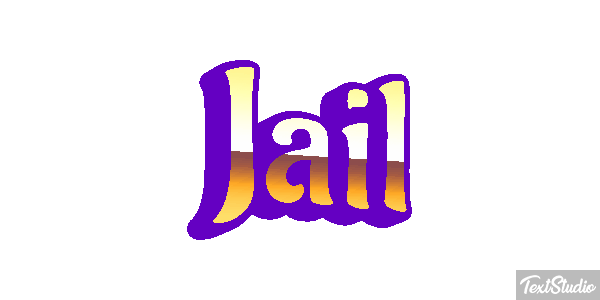 Jail Text effect