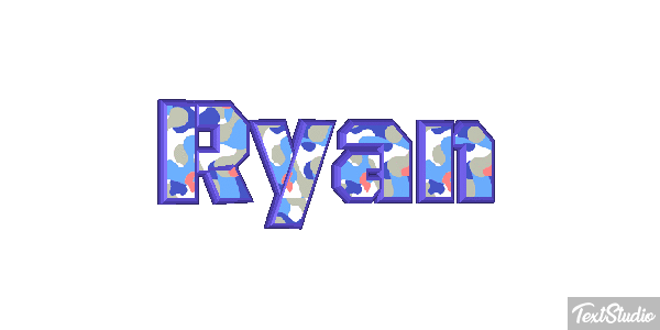 Ryan Текстовый эффект