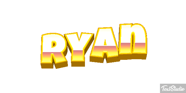 Ryan Текстовый эффект